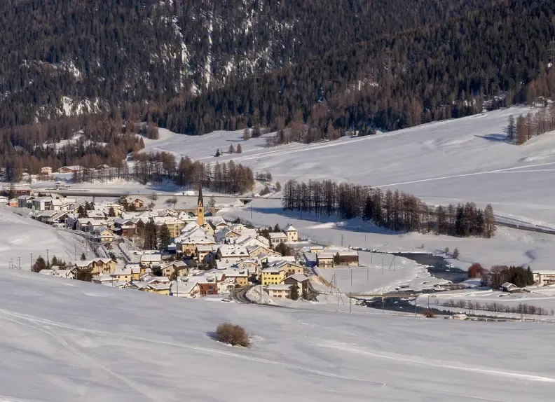 Village dans les Pyrénées