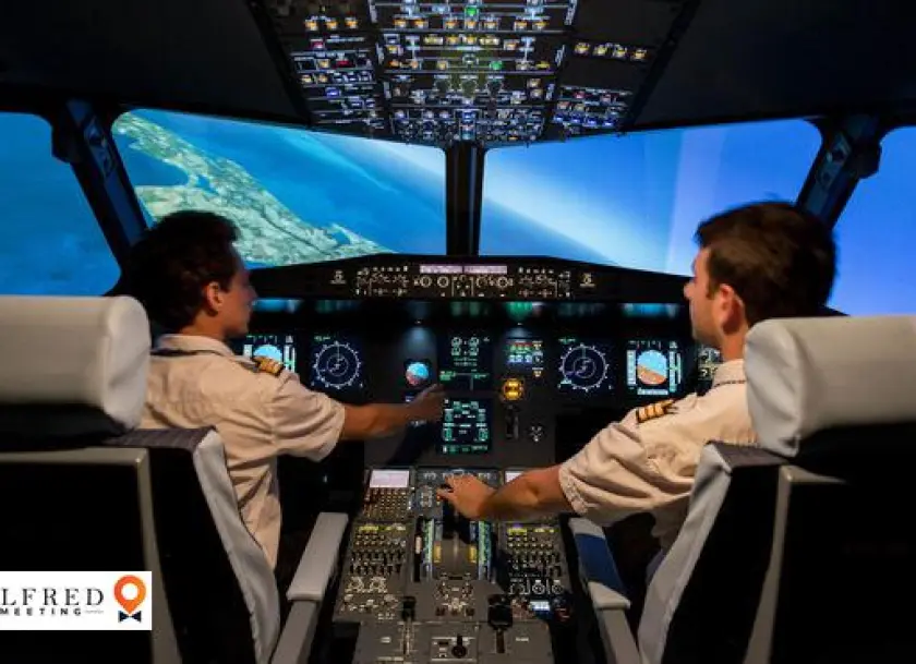 Aviasim Paris Centre, Salle de réunion, France