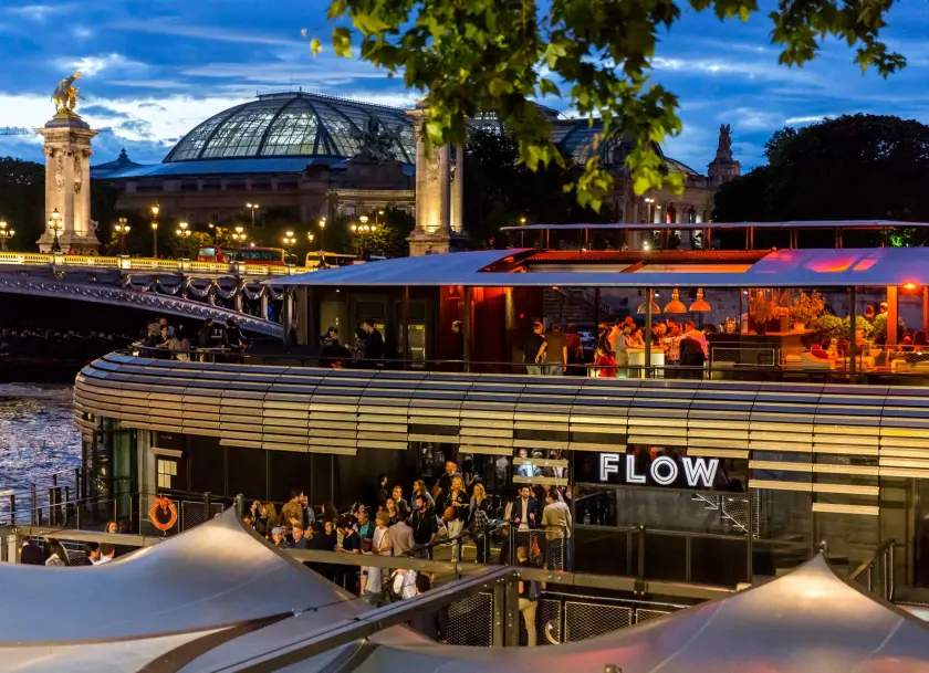 Le Flow, Bateau Naviguant, Paris, Île-de-France, France