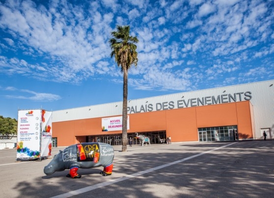Parc Chanot, Centre de congrès, Marseille, Provence-Alpes-Côte d'Azur, France