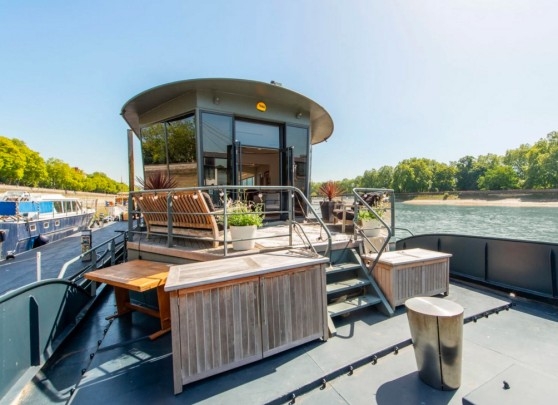 Péniche La Fabrique au Bonheur, Barge, PARIS, Île-de-France, France