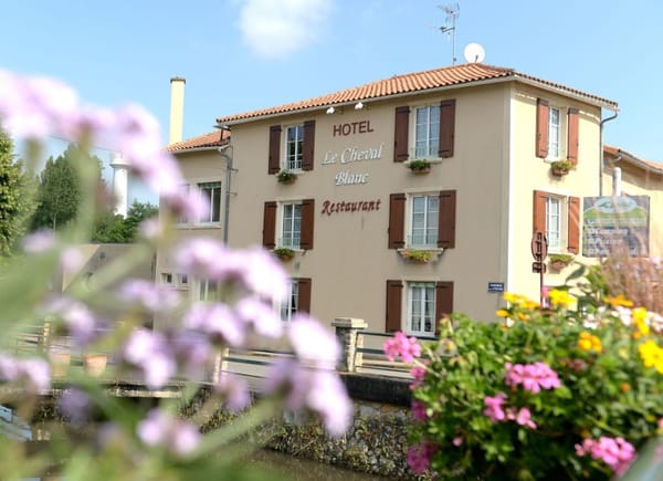 Le Cheval Blanc & Clovis***, Hôtel 3*, Vouillée, France