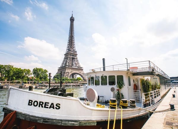 Le Boreas, Bateau Naviguant, Paris, Île-de-France, France