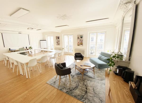 L'Espace Solidaire, Salle de réunion, Paris, Île-de-France, France