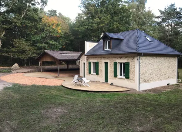 Parc Aventure Floreval, Bruyères-le-Châtel, Île-de-France, France