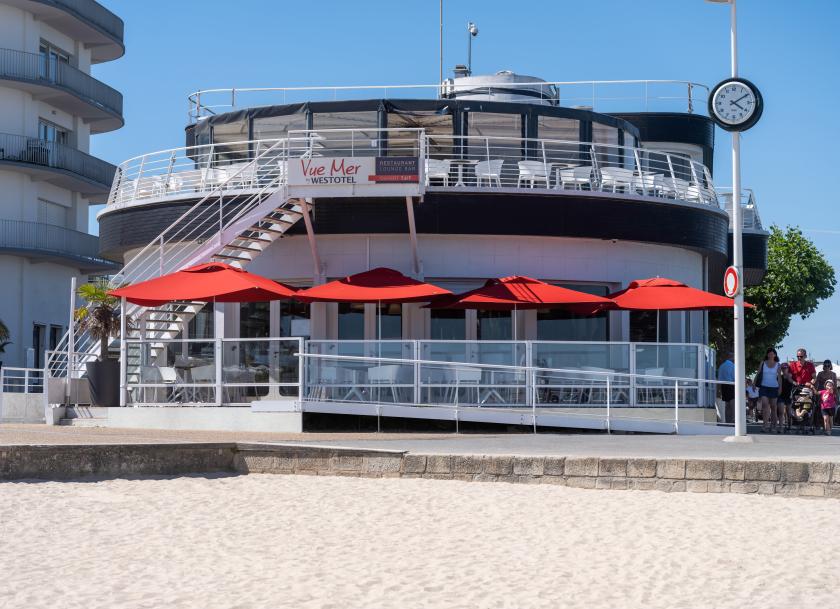 Vue Mer Le Pouliguen, Restaurant, Le-Pouliguen, France