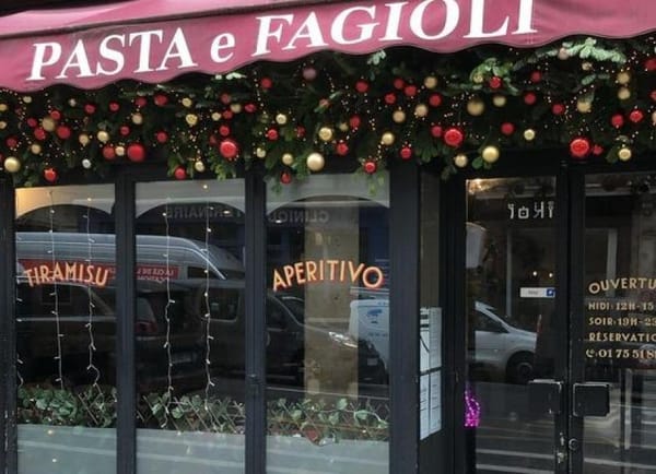 Pasta e fagioli, Restaurant, Paris, Île-de-France, France
