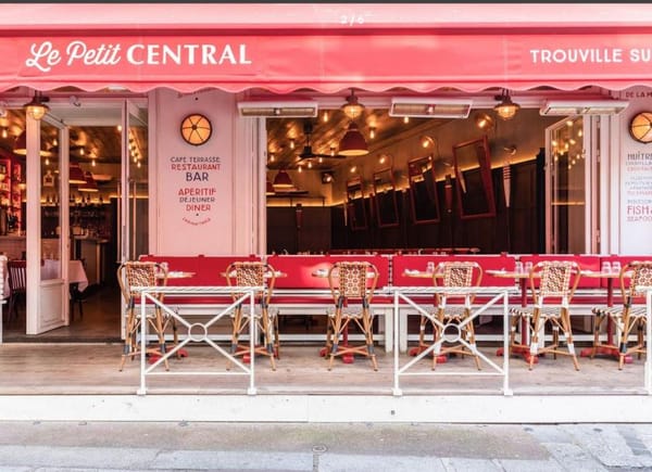 Le Petit Central, Restaurant, Trouville-sur-Mer, Normandie, France