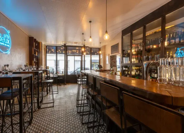 P'tit Deux, comptoir de chefs, Cave