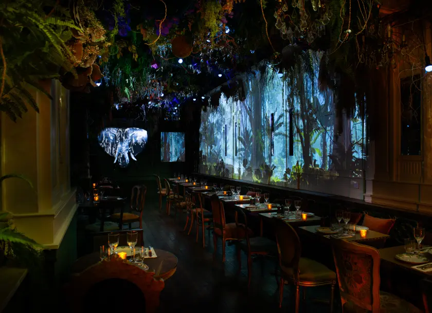 Jungle Palace - Ephemera, Restaurant, Paris, Île-de-France, France