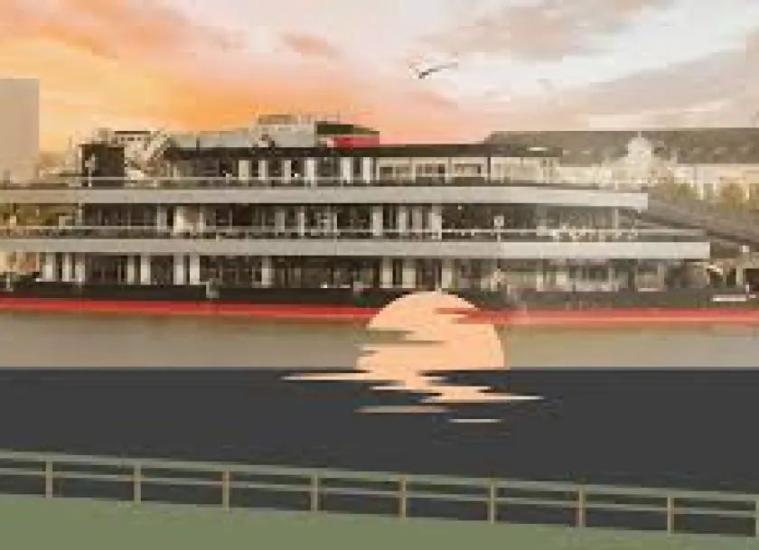 Quai West, Barge, Nantes, Pays de la Loire, France