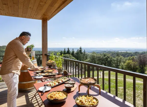 Huttopia Pays de Condrieu, Camping, Tupin-et-Semons, Auvergne-Rhône-Alpes, France