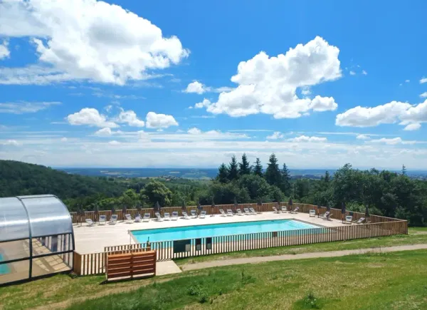 Huttopia Pays de Condrieu, Camping, Tupin-et-Semons, Auvergne-Rhône-Alpes, France