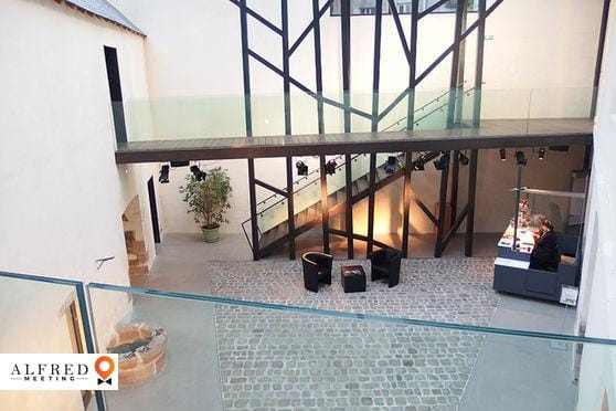 Le Passage Sainte Croix, Salle de réunion, Nantes, Pays de la Loire, France