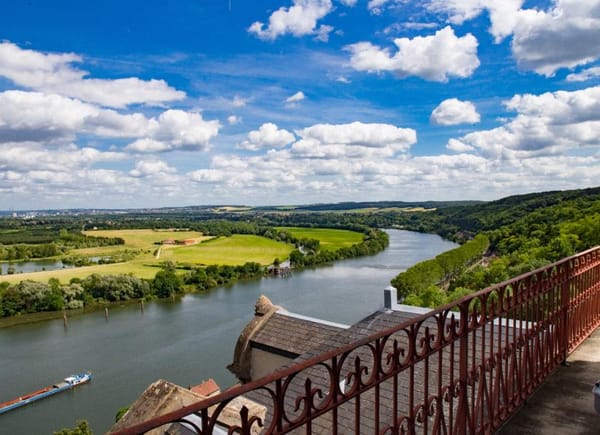 Domaine de la Corniche ****, Restaurant, Rolleboise, Île-de-France, France