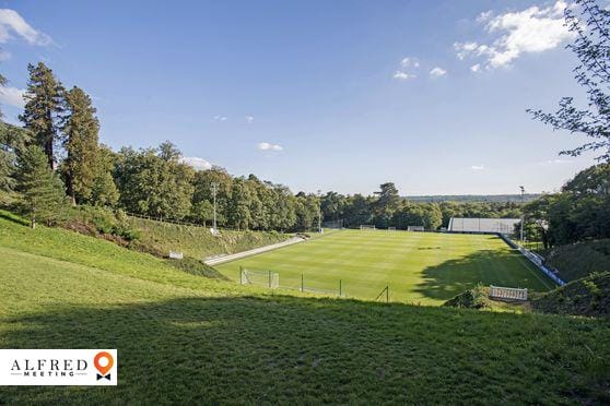 Centre National du Football Clairefontaine, Château / Domaine, Clairefontaine-en-Yvelines, Île-de-France, France