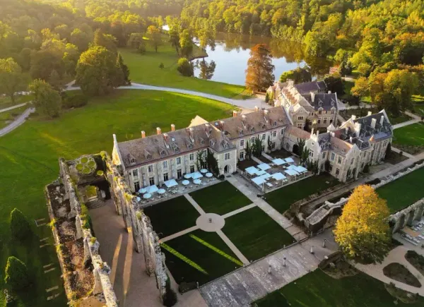 Abbaye des Vaux de Cernay, Restaurant, Cernay-la-ville, Île-de-France, France
