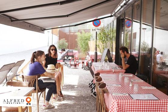 Super Café, Restaurant, Paris, Île-de-France, France