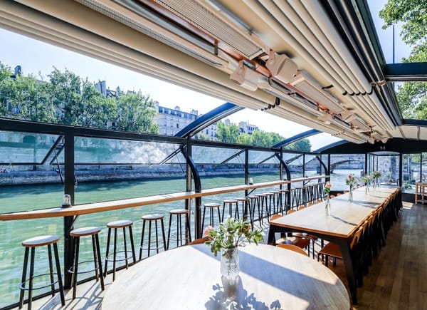 Les Maquereaux Rive Droite, Barge, Paris, Île-de-France, France