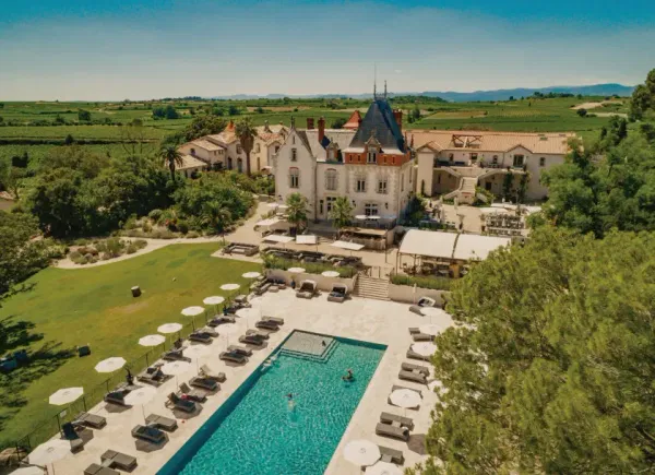 Domaine St Pierre de Serjac, Restaurant, Puissalicon, Occitanie, France
