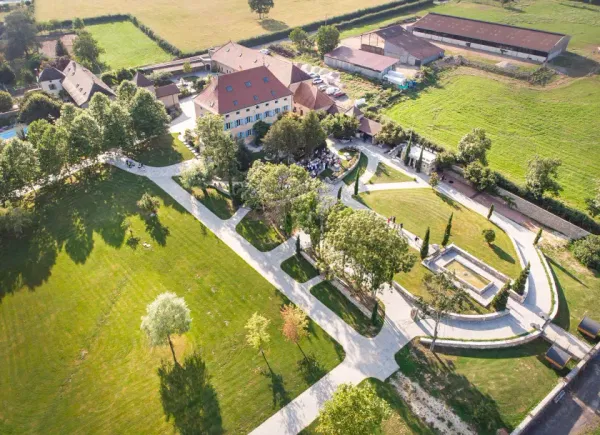 Domaine des Trois Lacs, Restaurant, Chérizet, Bourgogne-Franche-Comté, France