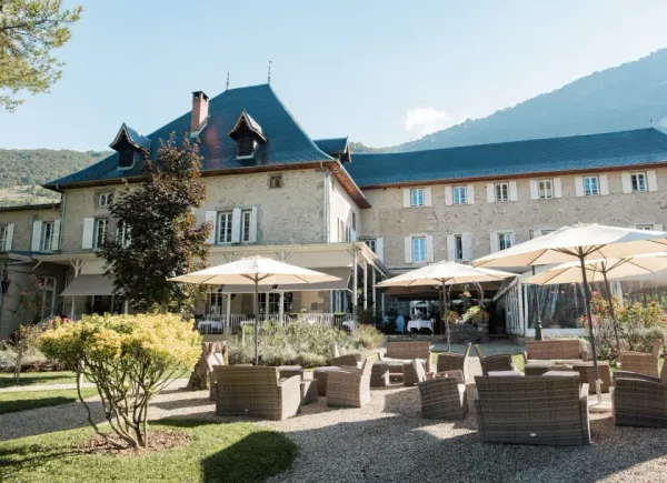 Château des Comtes de Challes ***, Restaurant, Challes-les-eaux, Auvergne-Rhône-Alpes, France