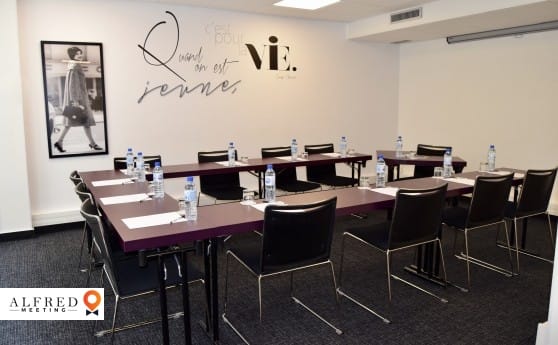 Espace Vocation Haussmann Saint-Lazare, Salle de réunion, Paris, Île-de-France, France