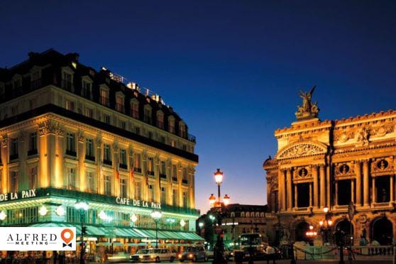 Café de la Paix, Salle de réunion, Paris, Île-de-France, France
