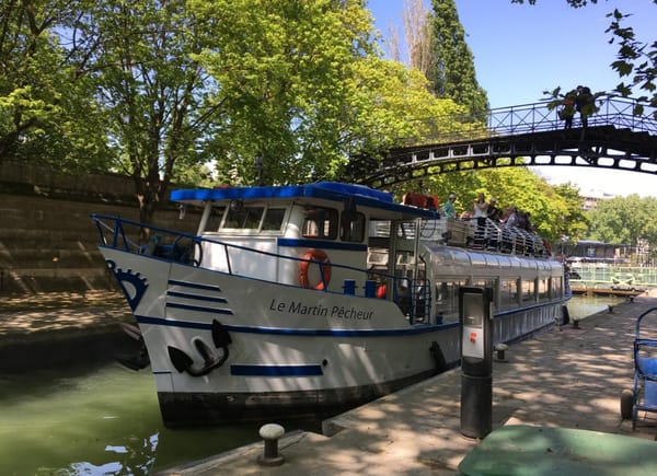Le Martin-Pêcheur, Bateau Naviguant, Paris, Île-de-France, France