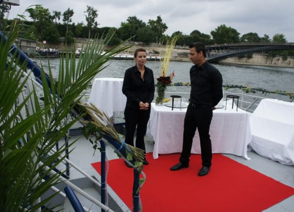 Le Martin-Pêcheur, Bateau Naviguant, Paris, Île-de-France, France