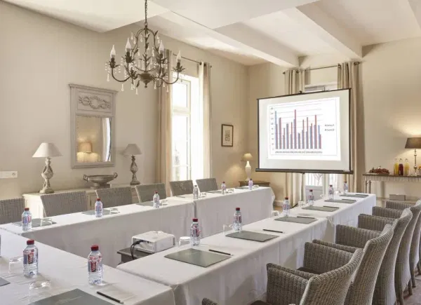 Chateau les carrasses, Restaurant, Quarante, Occitanie, France