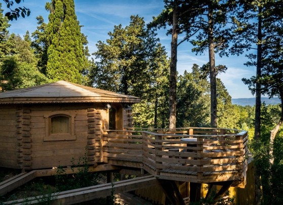 Les cabanes dans les bois, Village Vacance, Villalier, France