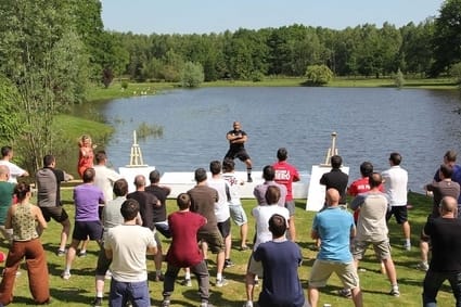 Photo d’une activité de team building