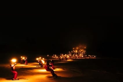 descente aux flambeaux