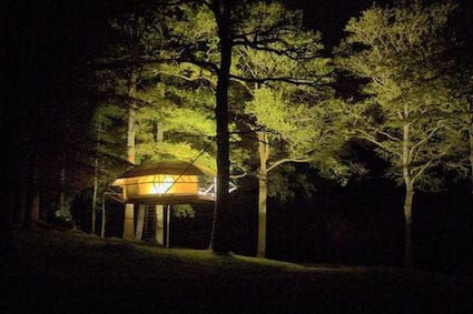 A unique venue such as a yurt in Belgium